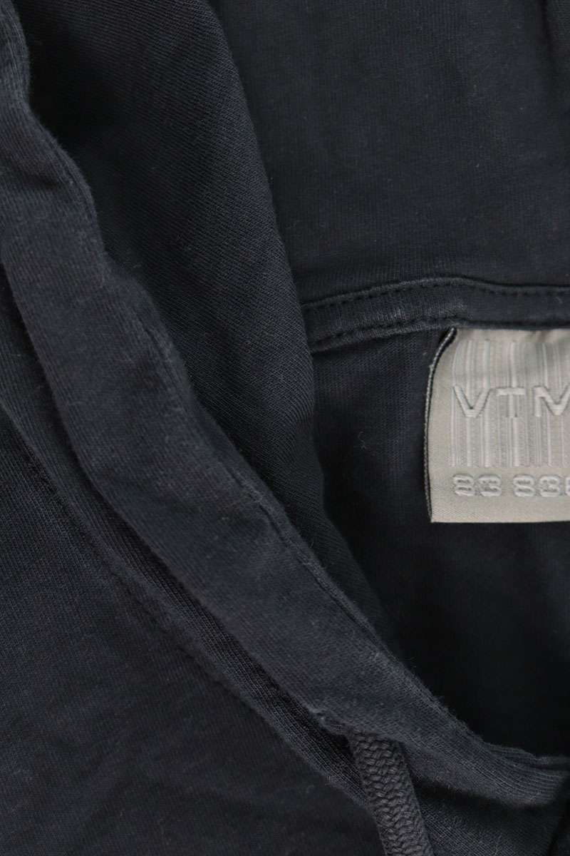 VTMNTS Back to the Future Print Hoodie Black Size S