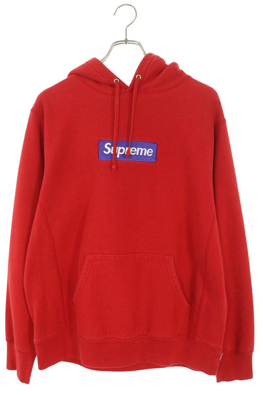 SUPREME 17AW Box Logo Hoodie Red Size M