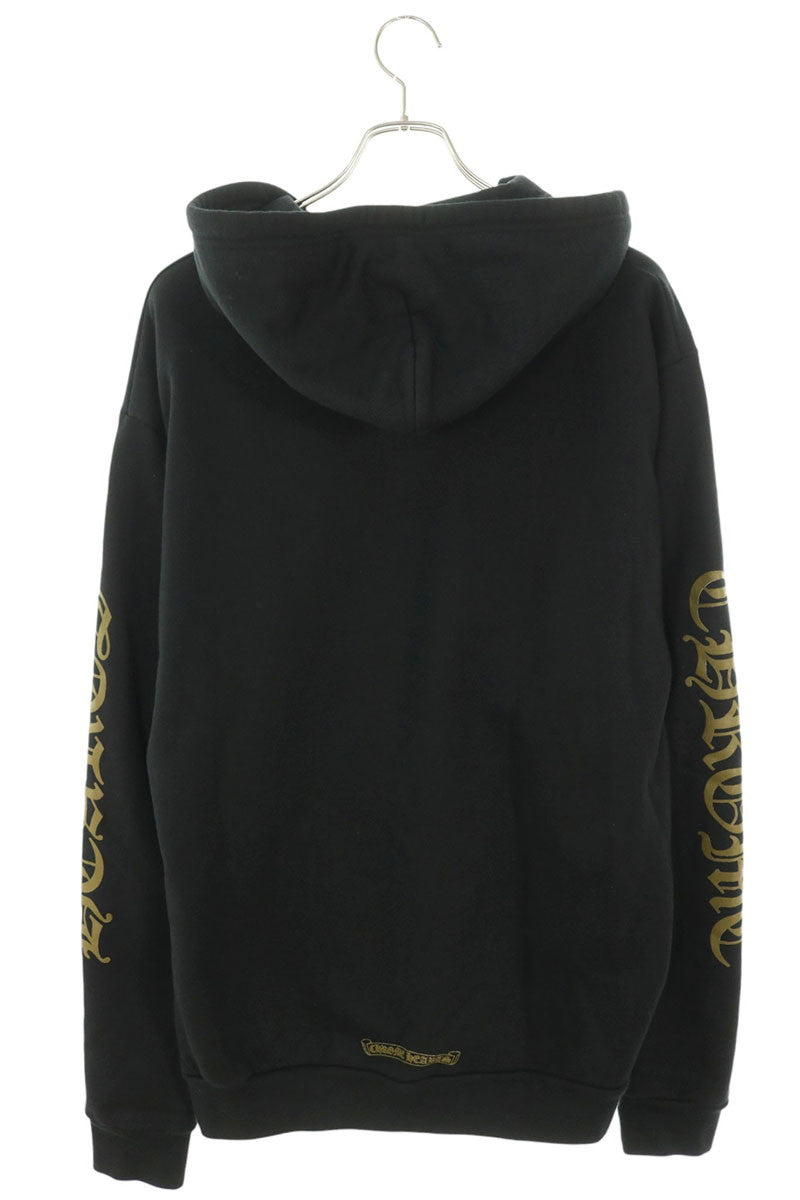 Chrome Hearts Vertical Logo Print Hoodie Multi Size M