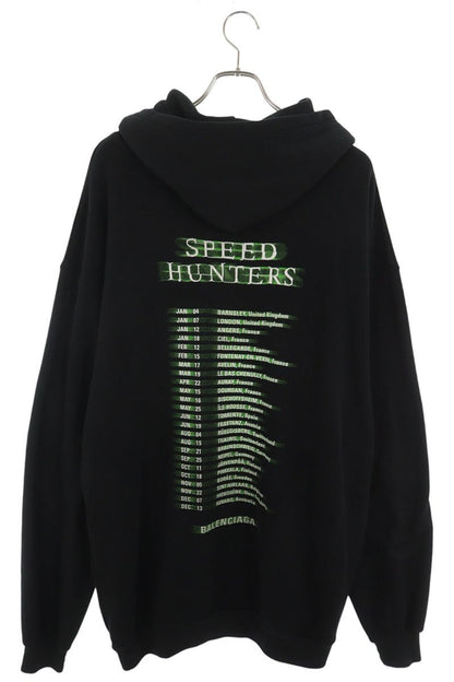 BALENCIAGA 19SS Speedhunters Zip Up Hoodie Cotton Size S