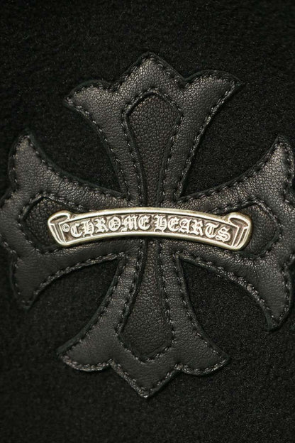 Chrome Hearts CH Patch Pullover Fleece Hoodie Size XXL