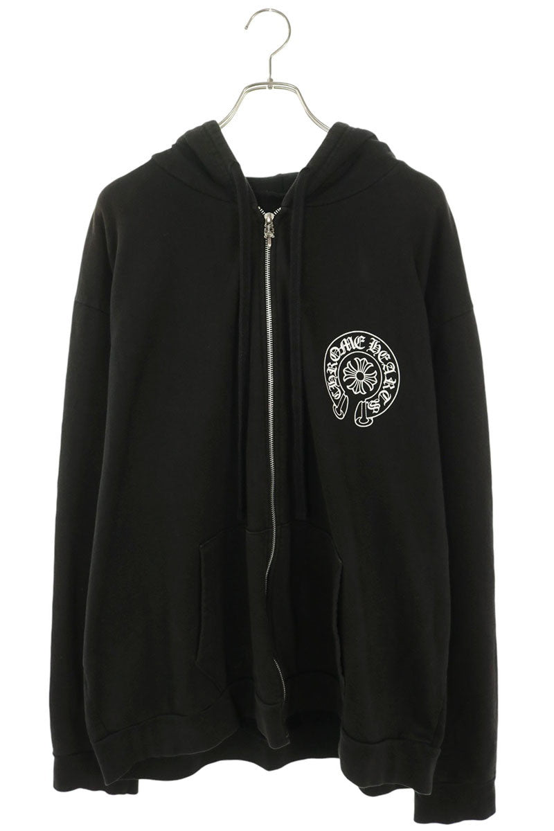 Chrome Hearts Taipei Exclusive Horseshoe Zip Hoodie Size XXL