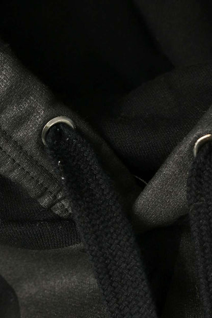 VALENTINO V-Logo All-Over Print Hoodie Black Size L