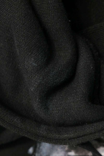 VETEMENTS 17AW Artwork Print Oversized Hoodie Black Size XS