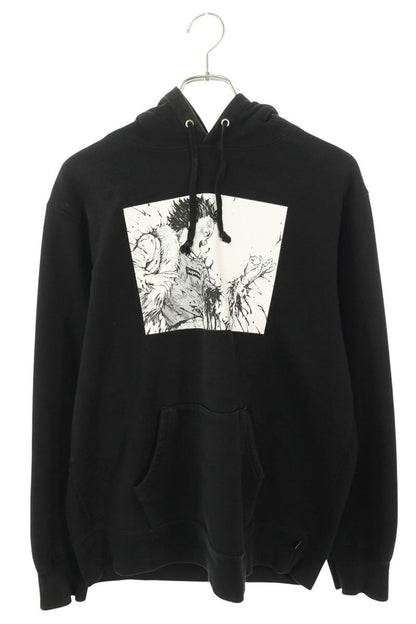 SUPREME 17AW AKIRA Arm Hooded Sweatshirt Black Size M