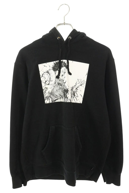 SUPREME 17AW AKIRA Arm Hooded Sweatshirt Black Size M