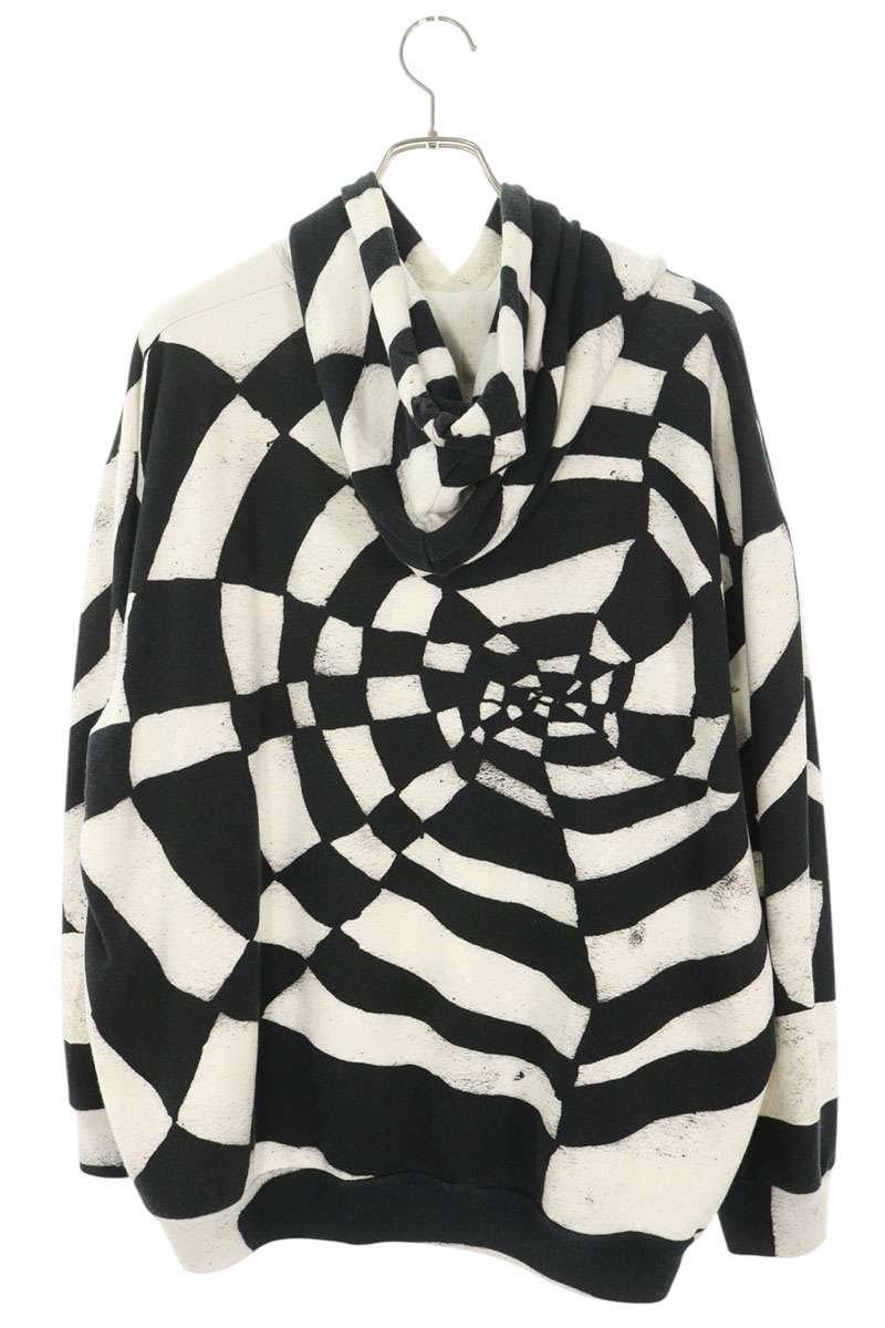 CELINE Pullover Hoodie White/Black Size XS
