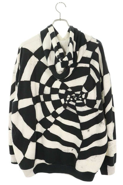 CELINE Pullover Hoodie White/Black Size XS