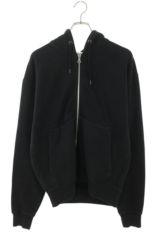 OUR LEGACY RASCAL HOOD Zip-Up Hoodie Black Size 46
