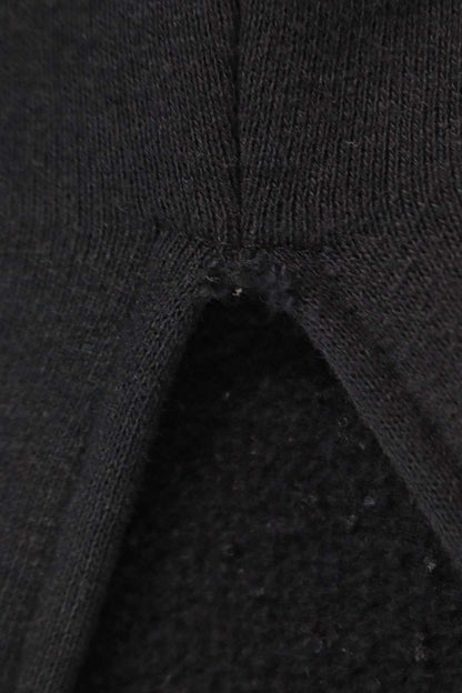 Chrome Hearts Cross Patch Leather Hoodie Black Size M