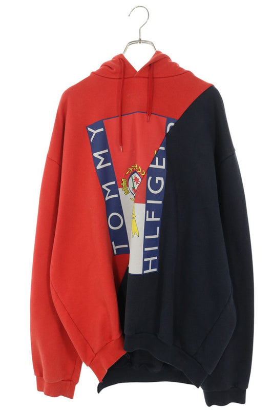 VETEMENTS x TOMMY HILFIGER Reconstructed Hoodie Multi Size M