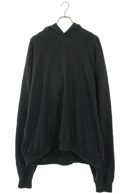 ACNE STUDIOS Vintage Fleece Logo Hoodie Navy Size XXL