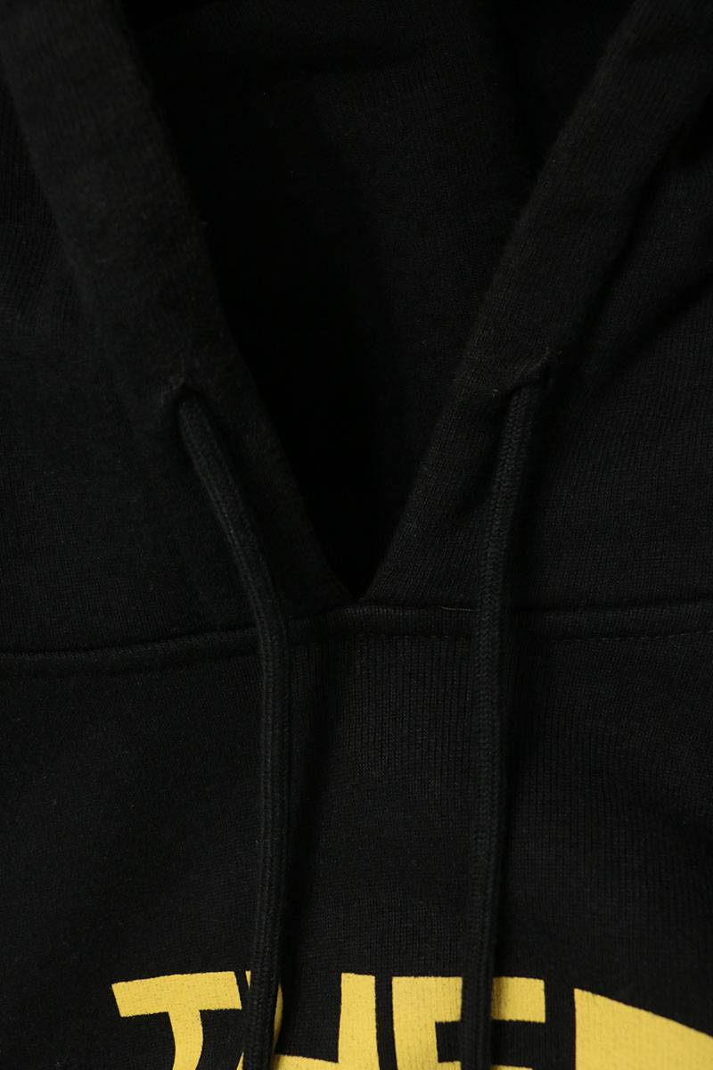 GUCCI x THE NORTH FACE Logo Print Hoodie Black Size L