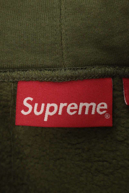 SUPREME Beaded Logo Pullover Hoodie Size M