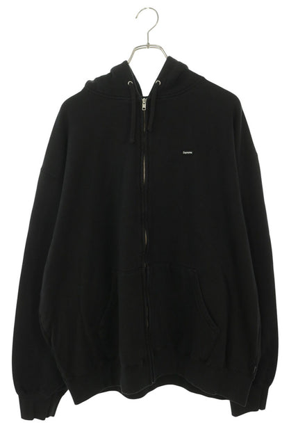 SUPREME 25AW Small Box Zip Up Hoodie Black Size XL