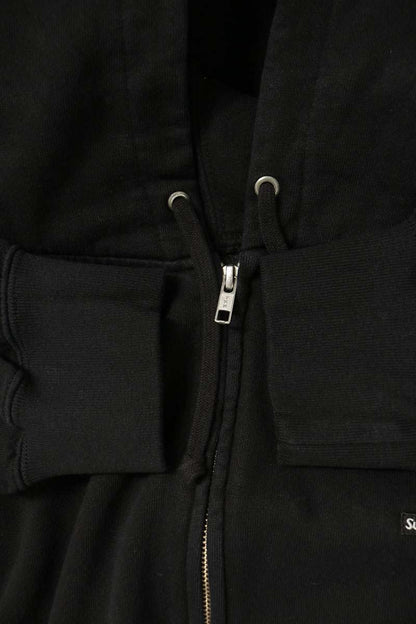SUPREME 25AW Small Box Zip Up Hoodie Black Size XL