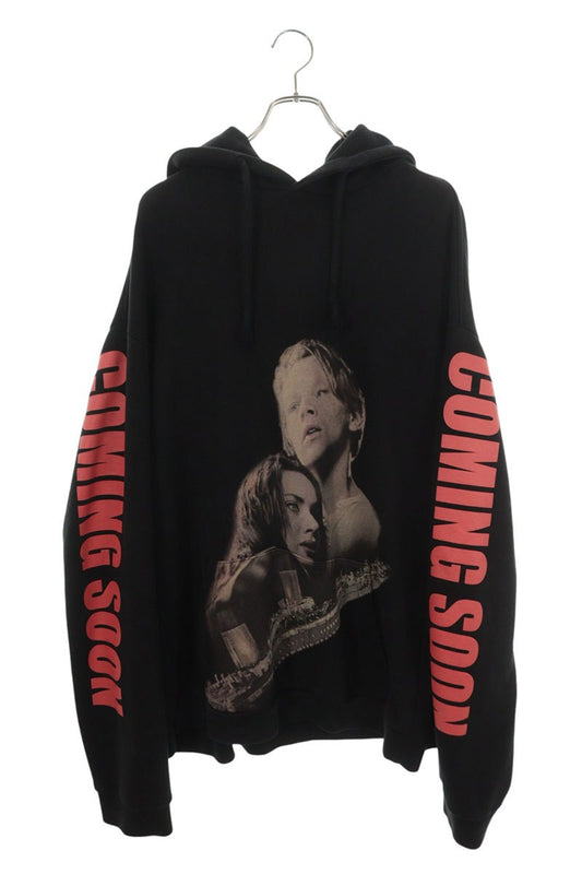 VETEMENTS 16SS Oversized Movie Photo Hoodie Size M