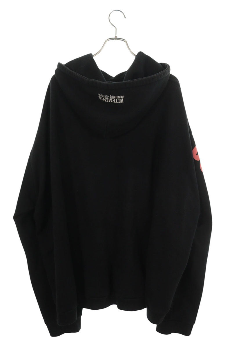 VETEMENTS 16SS Oversized Movie Photo Hoodie Size M