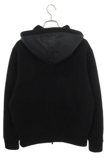 MONCLER Double Zip Logo Patch Hoodie Size M