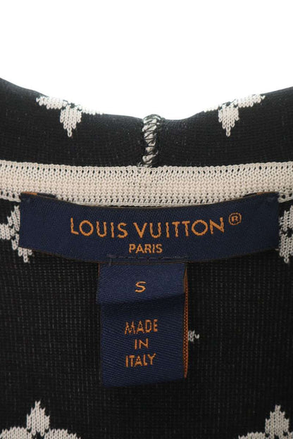 LOUISVUITTON 25SS Silk Knit Monogram Zip Hoodie Size S