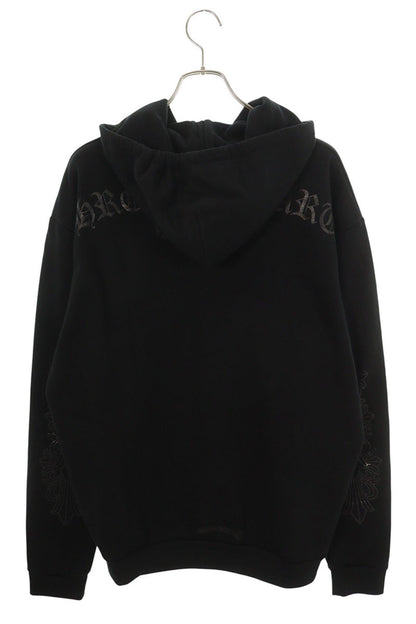 Chrome Hearts Sleeve Floral Arch Logo Hoodie Size L