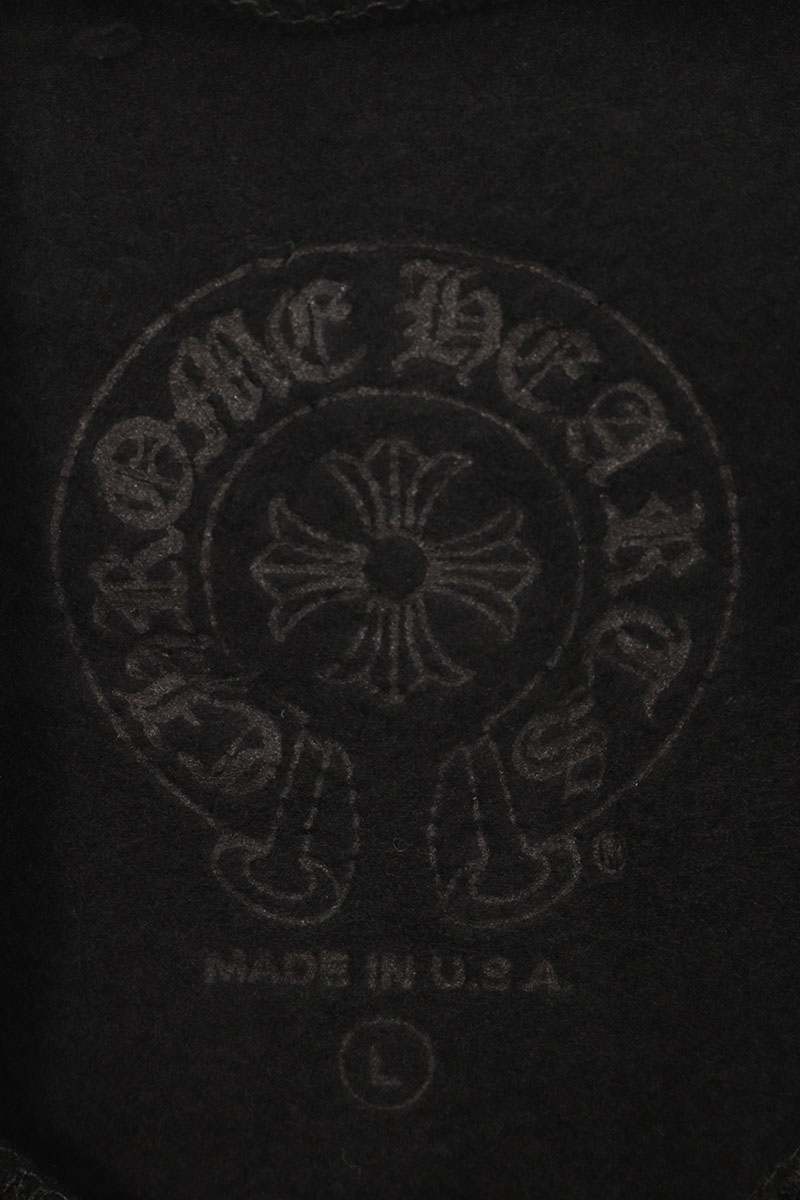 Chrome Hearts Sleeve Floral Arch Logo Hoodie Size L