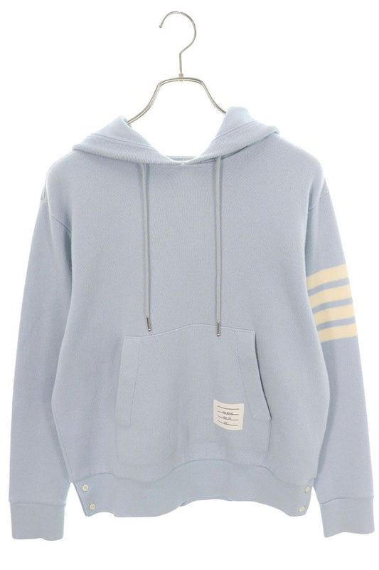 THOM BROWNE 4BAR Cashmere Blend Hoodie Size 1