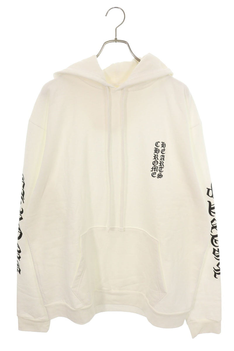 Chrome Hearts Arm Logo Print Pullover Hoodie Size XL