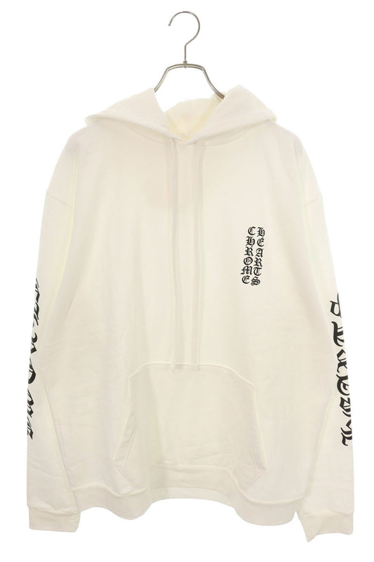 Chrome Hearts Arm Logo Print Pullover Hoodie Size XL