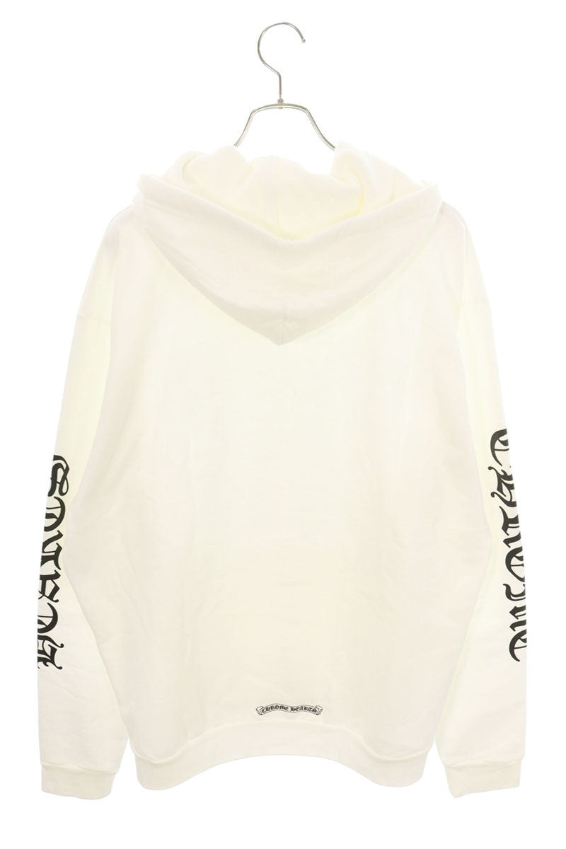 Chrome Hearts Arm Logo Print Pullover Hoodie Size XL