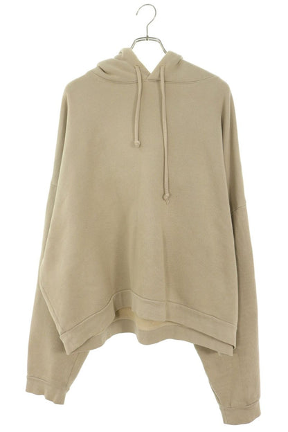 ACNE STUDIOS Back Rubber Logo Patch Hoodie Beige Size L