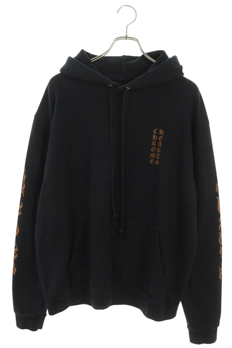 Chrome Hearts Arm Logo Print Pullover Hoodie Multi Size L