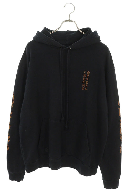 Chrome Hearts Arm Logo Print Pullover Hoodie Multi Size L