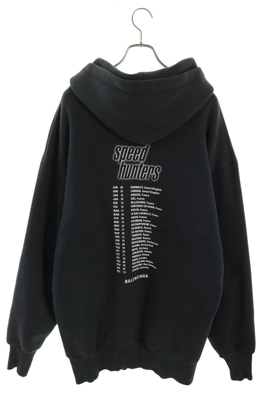 BALENCIAGA Speedhunters Hoodie Black Size S
