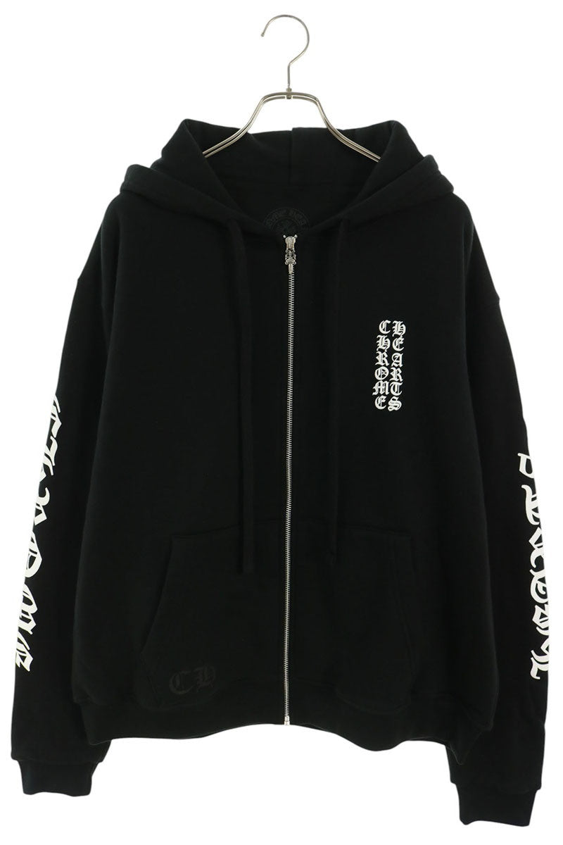 Chrome Hearts Thermal Lined Arm Logo Zip Hoodie Multi Size M