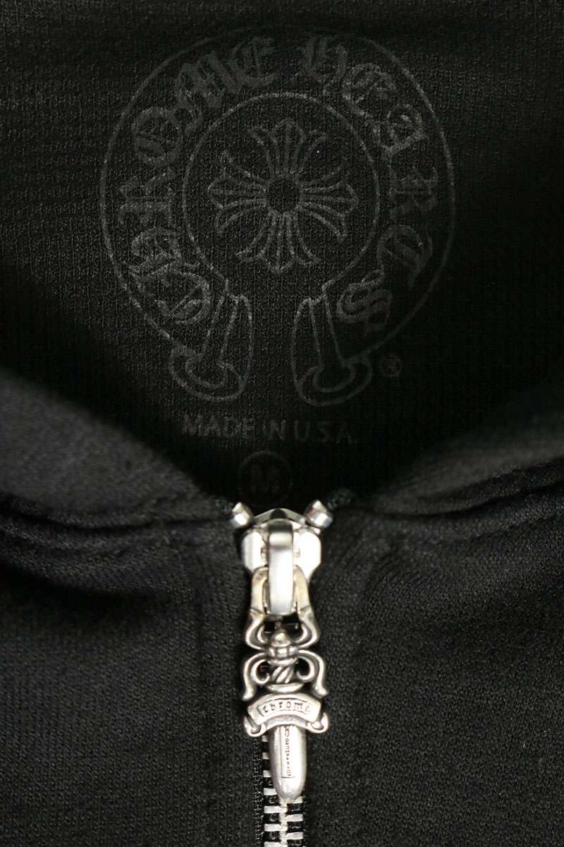 Chrome Hearts Thermal Lined Arm Logo Zip Hoodie Multi Size M