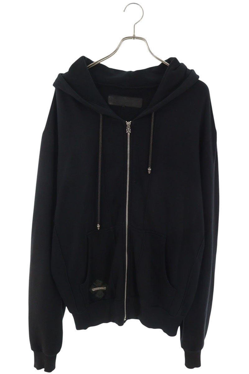 Chrome Hearts CH Plus Patch Dagger Zip Hoodie Size M