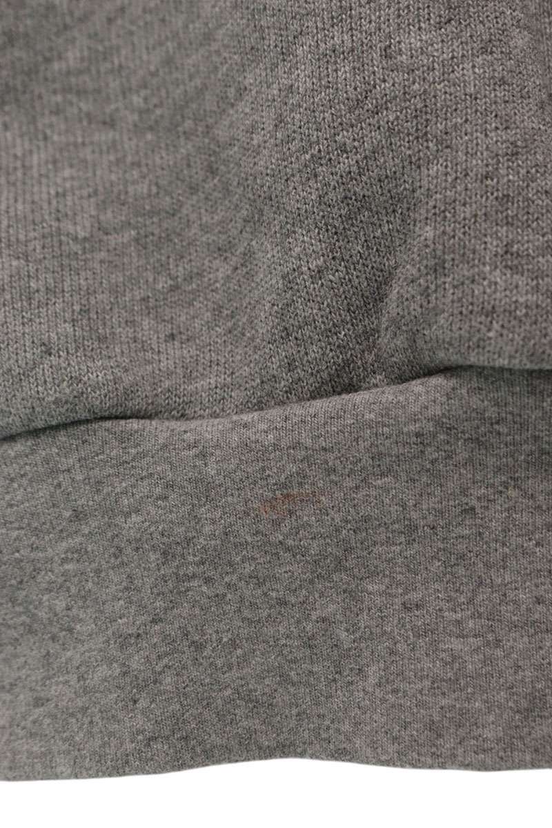 BALENCIAGA BB Logo Pullover Hoodie Gray Size S