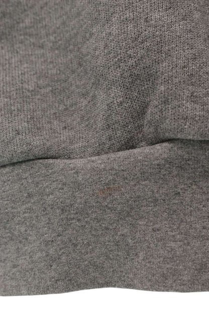 BALENCIAGA BB Logo Pullover Hoodie Gray Size S