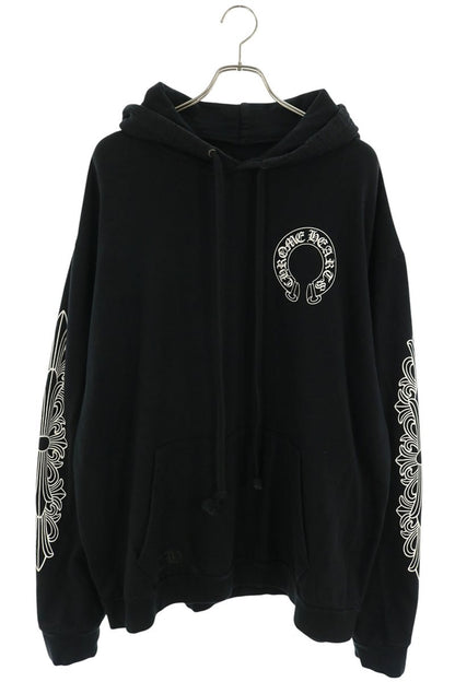 Chrome Hearts SWTSHRT PLVR Floral Horseshoe Hoodie Size XL