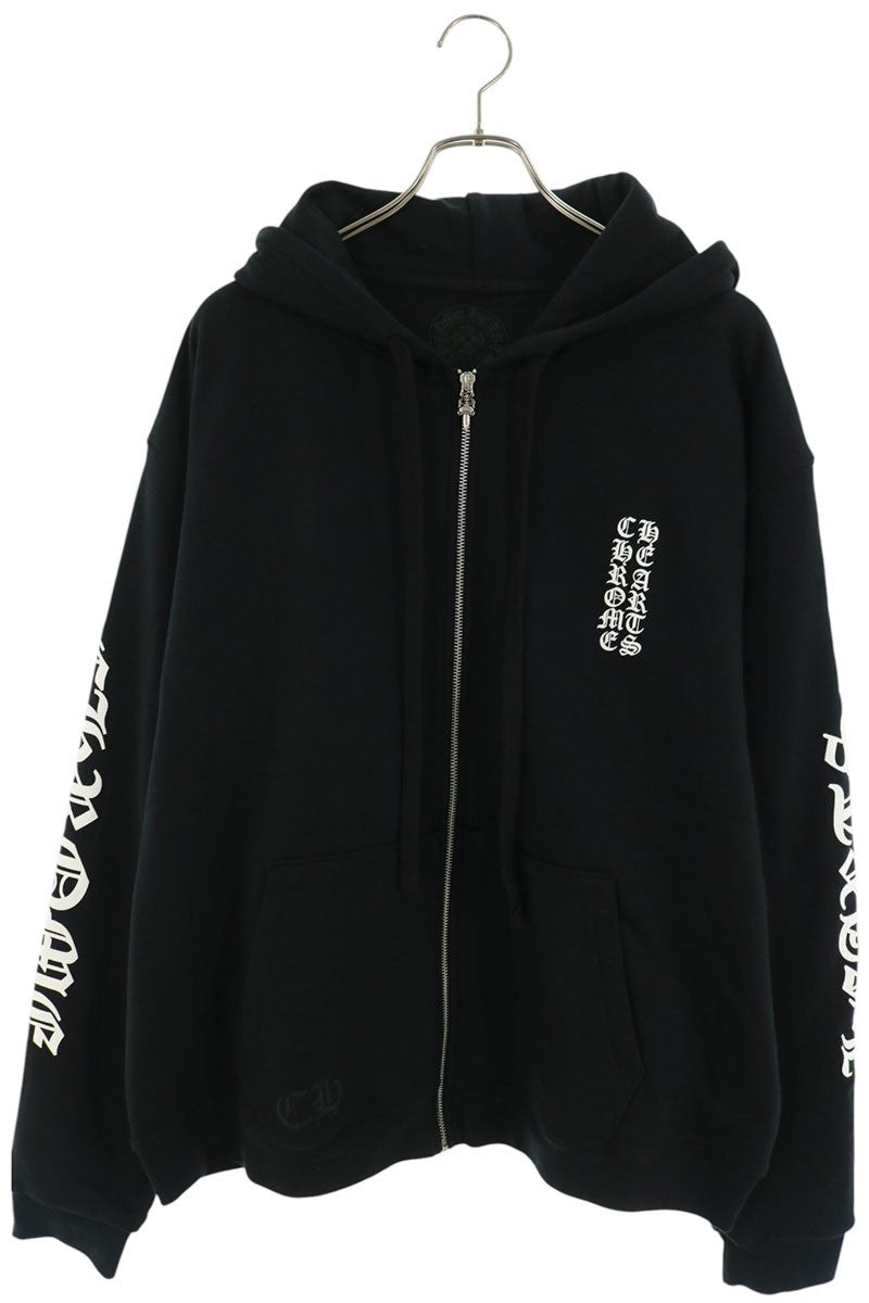 Chrome Hearts THRML HD ZIP Thermal Lined Zip Hoodie Size L