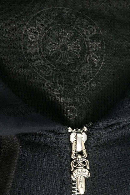Chrome Hearts THRML HD ZIP Thermal Lined Zip Hoodie Size L