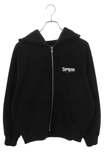 SUPREME 24AW Mister Cartoon Zip Up Hoodie Black Size M