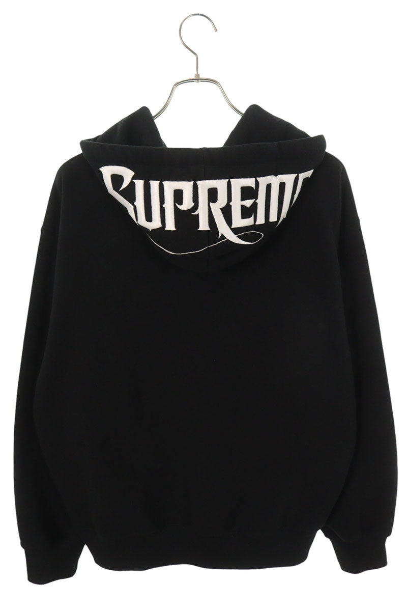 SUPREME 24AW Mister Cartoon Zip Up Hoodie Black Size M