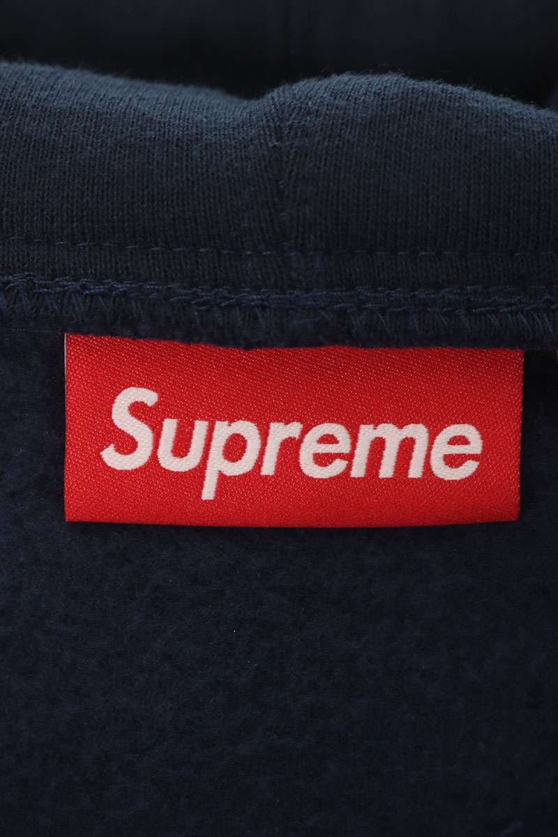 SUPREME 26SS Devil S Logo Zip Up Hoodie Navy Size XL