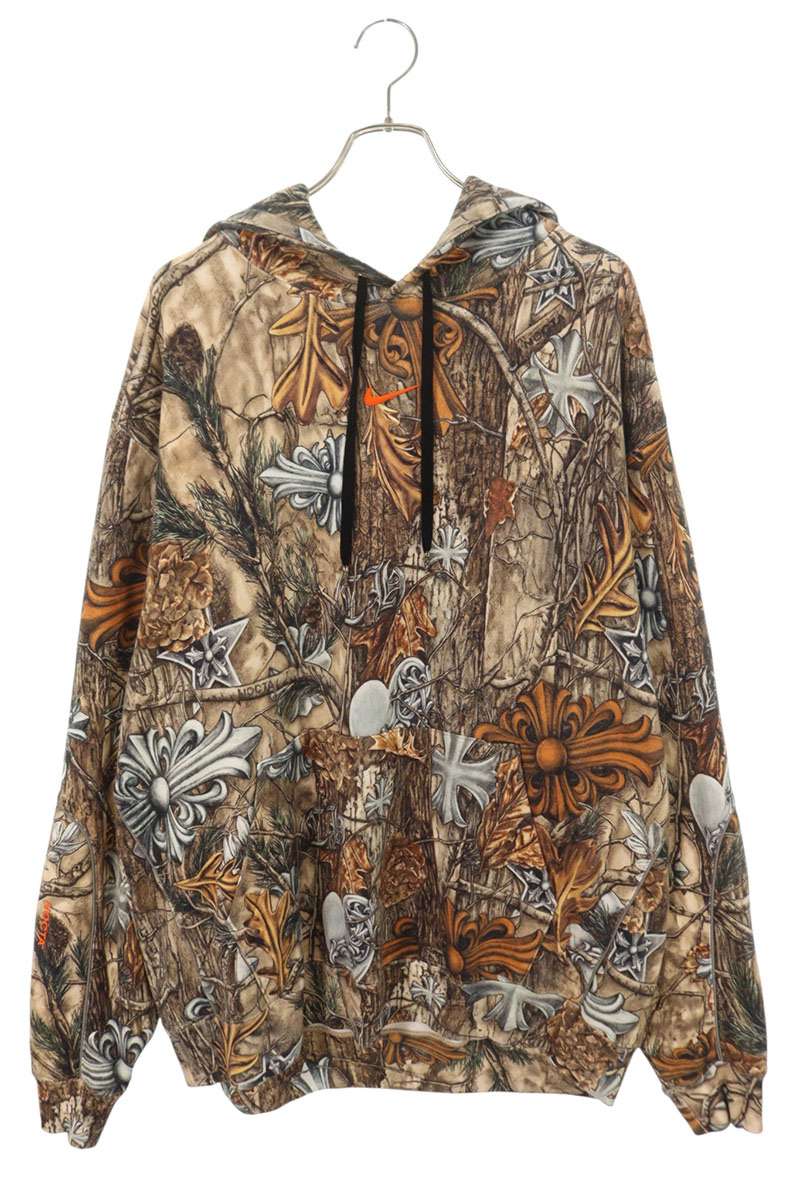 Chrome Hearts NOCTA PLVR DRAKE All-Over Hoodie Brown Size XL