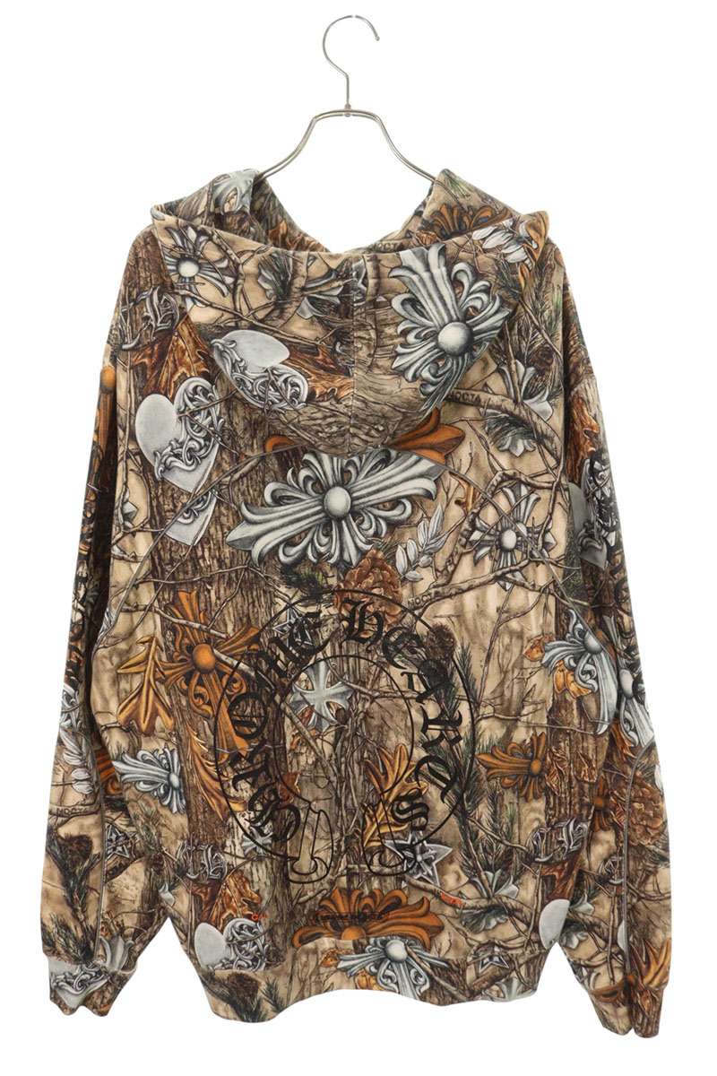 Chrome Hearts NOCTA PLVR DRAKE All-Over Hoodie Brown Size XL