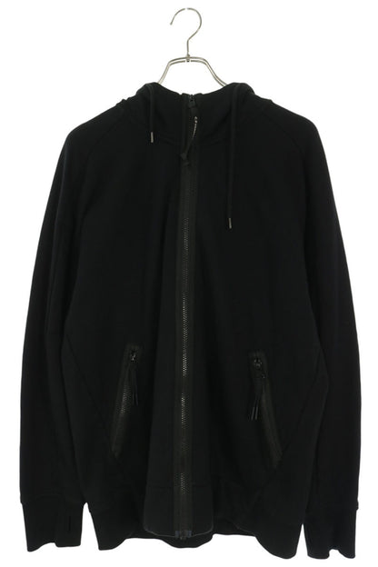 C.P.COMPANY Goggle Hood Zip Up Hoodie Black Size XL