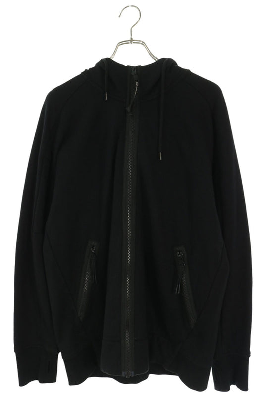 C.P.COMPANY Goggle Hood Zip Up Hoodie Black Size XL