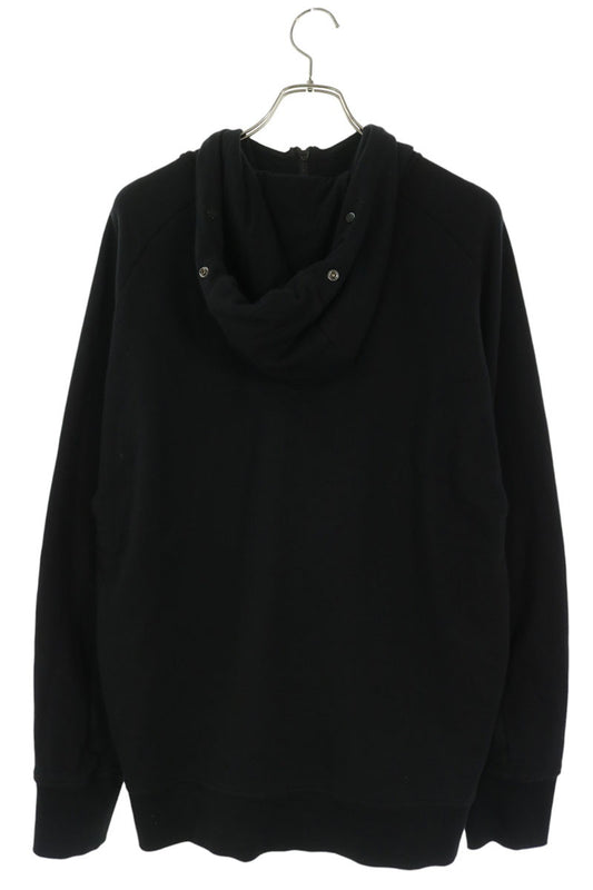 C.P.COMPANY Goggle Hood Zip Up Hoodie Black Size XL